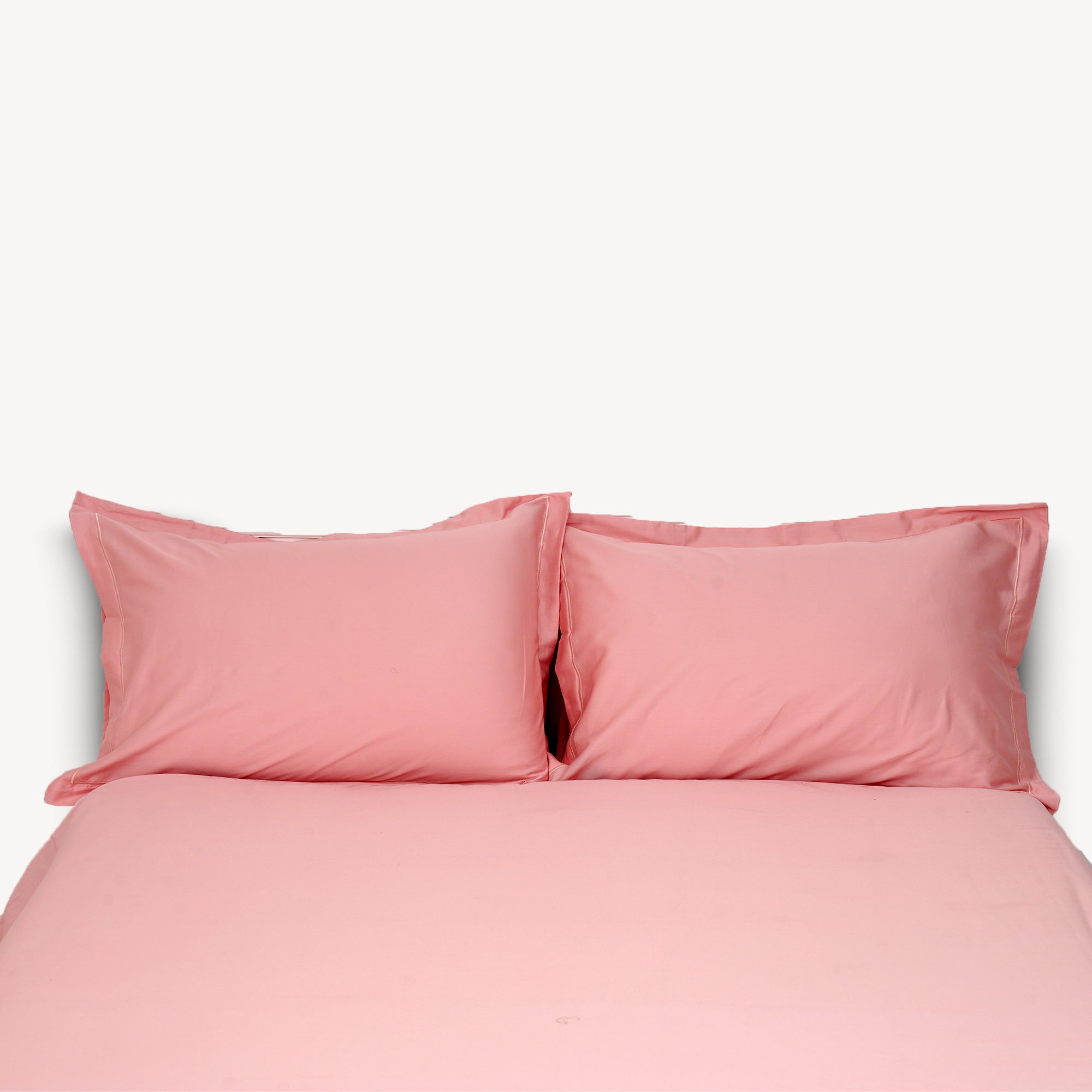 Blossom Pink Solid Duvet Cover Set