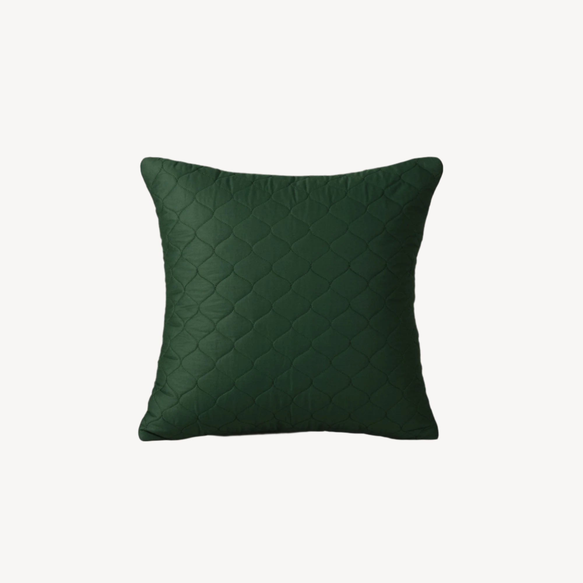 Bottle Green Cushion Cover - THE LINEN COMPANY