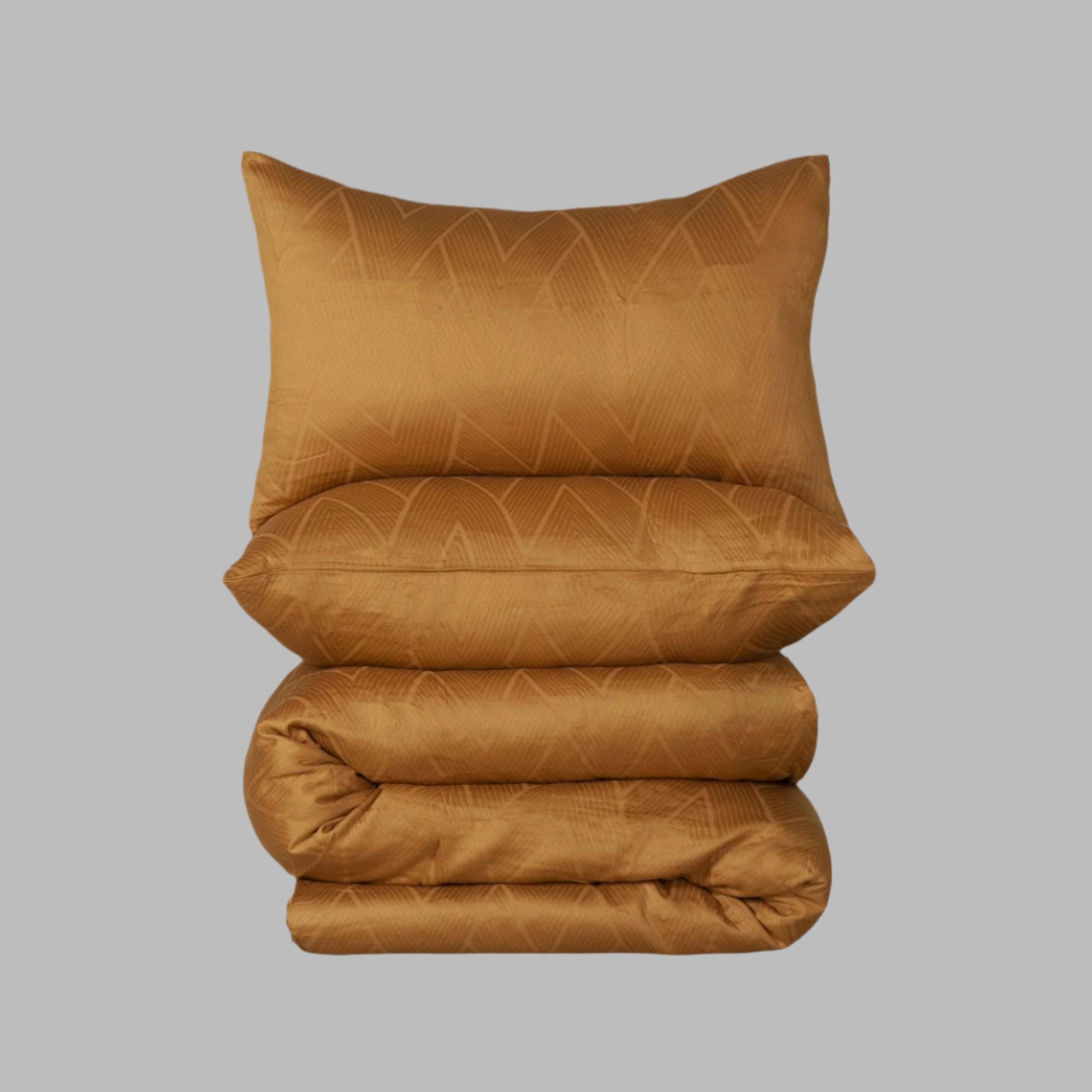 Butterscotch Duvet Cover Set - THE LINEN COMPANY