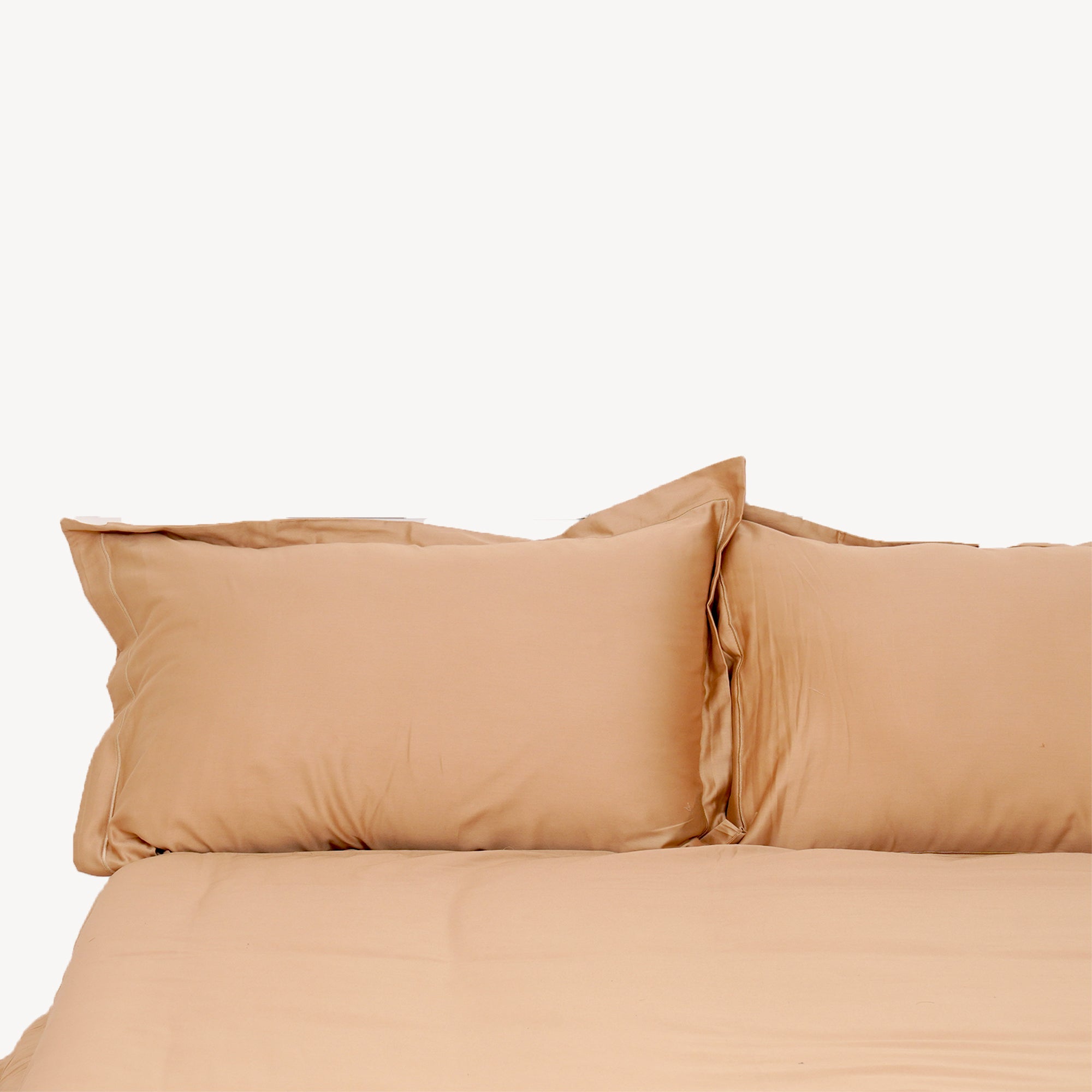 Golden Solid Duvet Cover Set