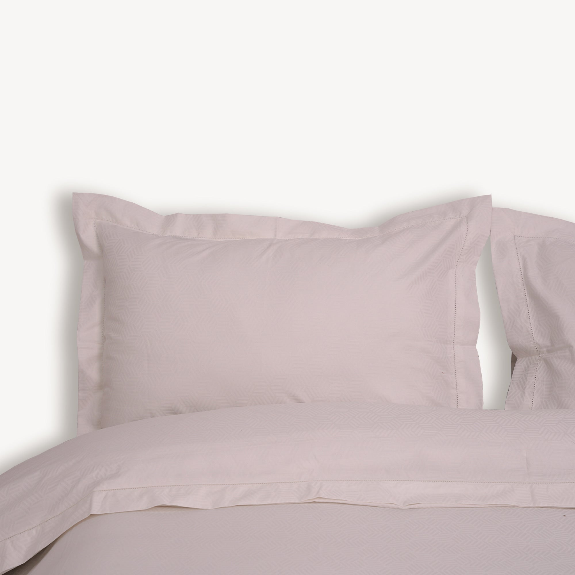 White Jacquard Duvet Cover Set-Luxe Edition