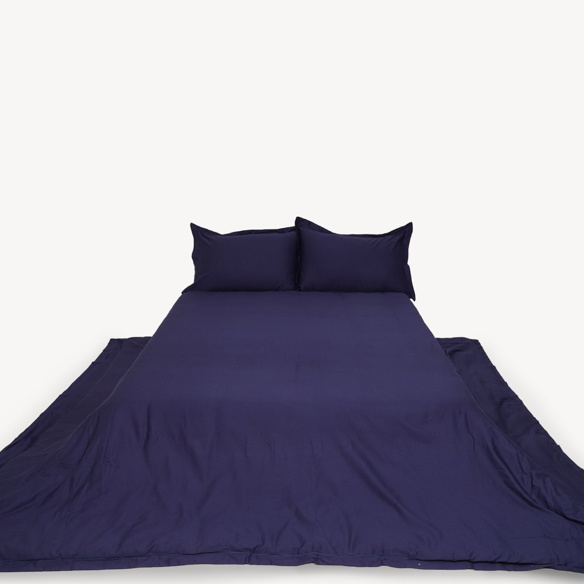 Night Sky Solid Duvet Cover Set