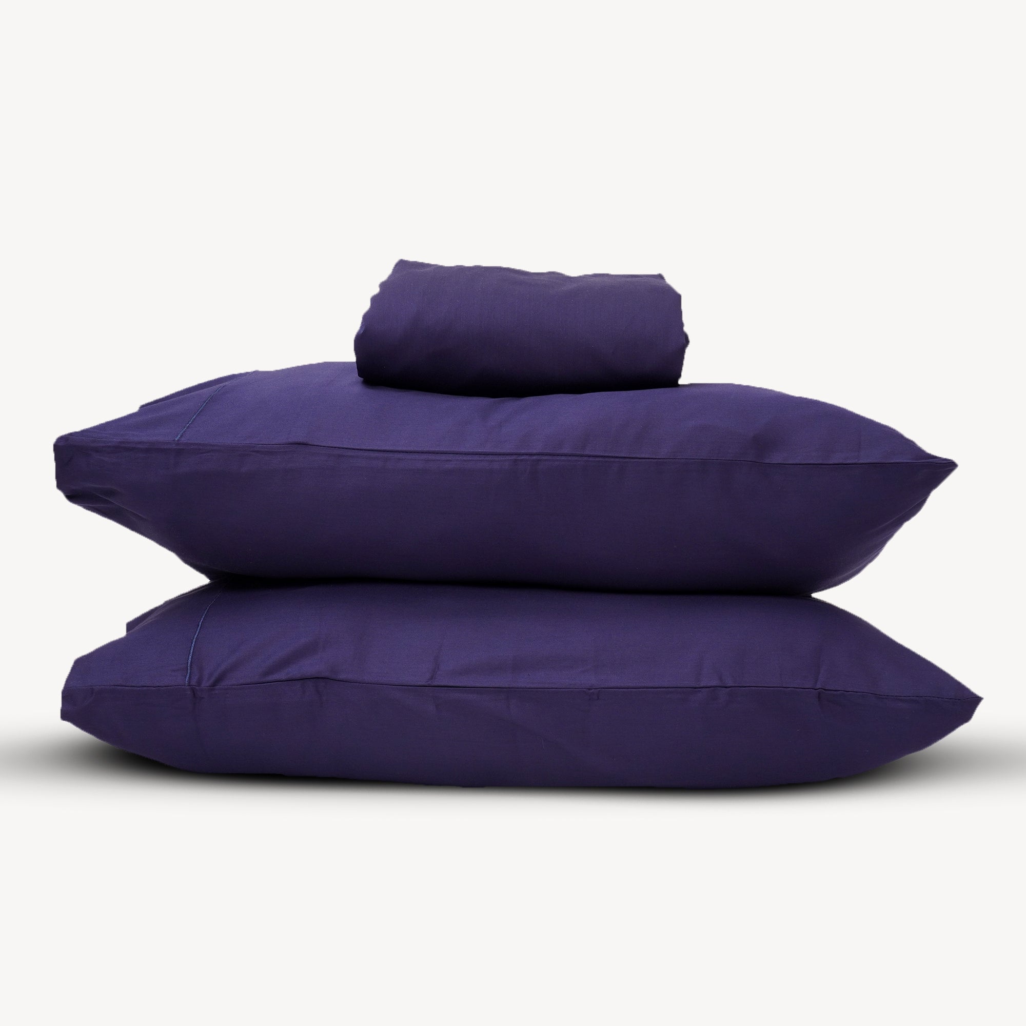 Night Sky Solid Bed Sheet Set
