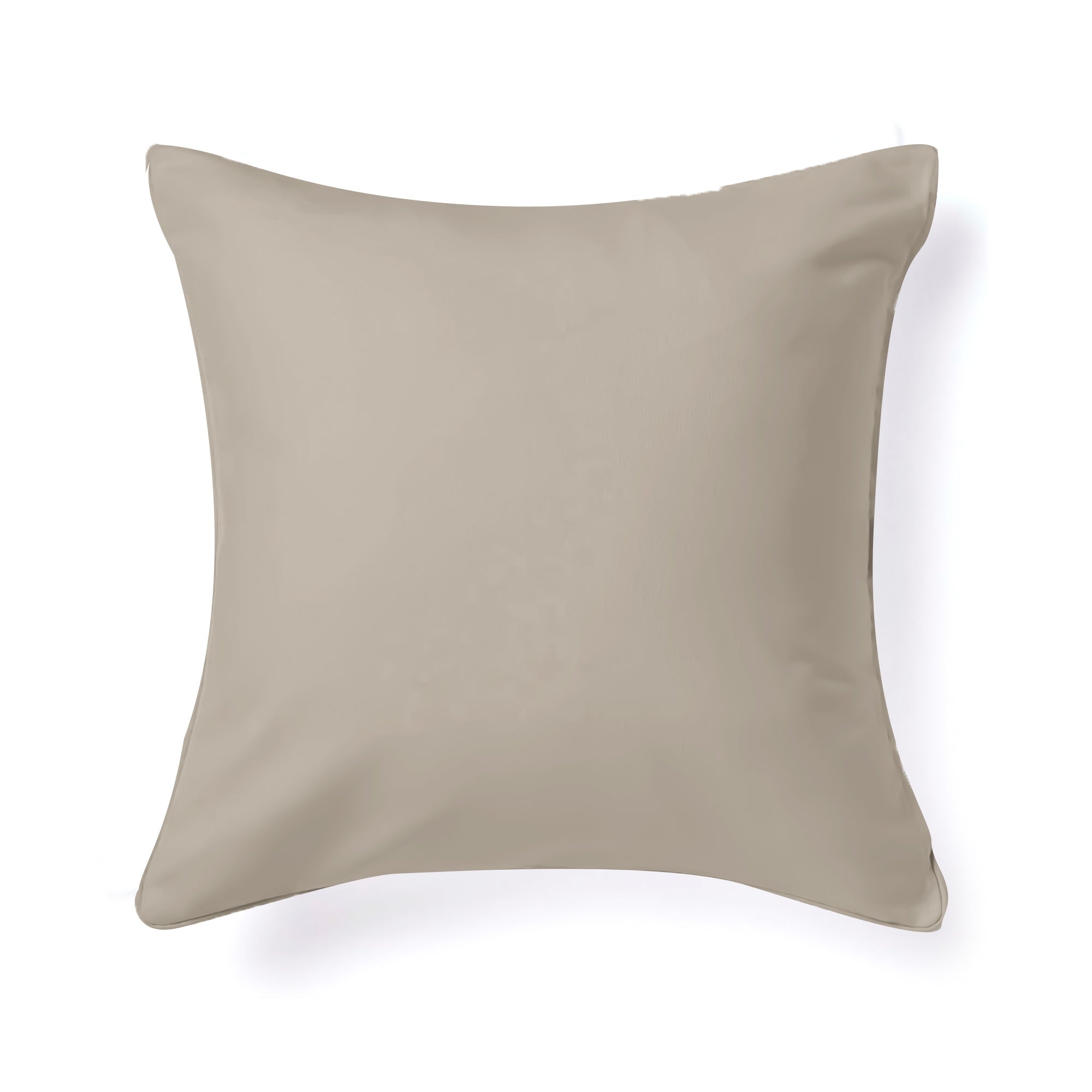The Linen Company Accessories Standard Taupe Solid Cushion Cover