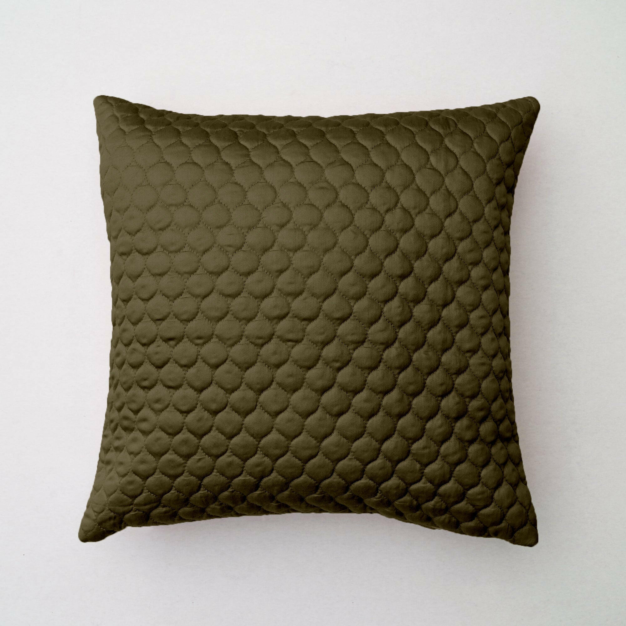 The Linen Company Accessories Standard Terrarium Moss Solid Cushion Cover