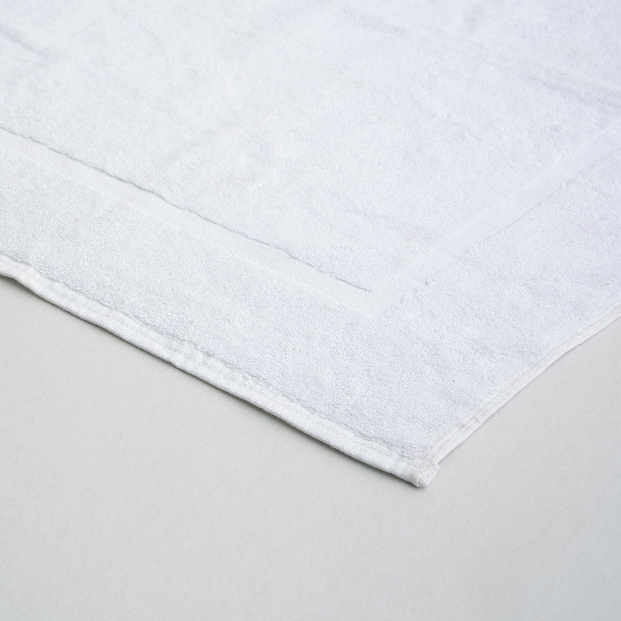 The Linen Company Bath Standard White Framed Bath Mat