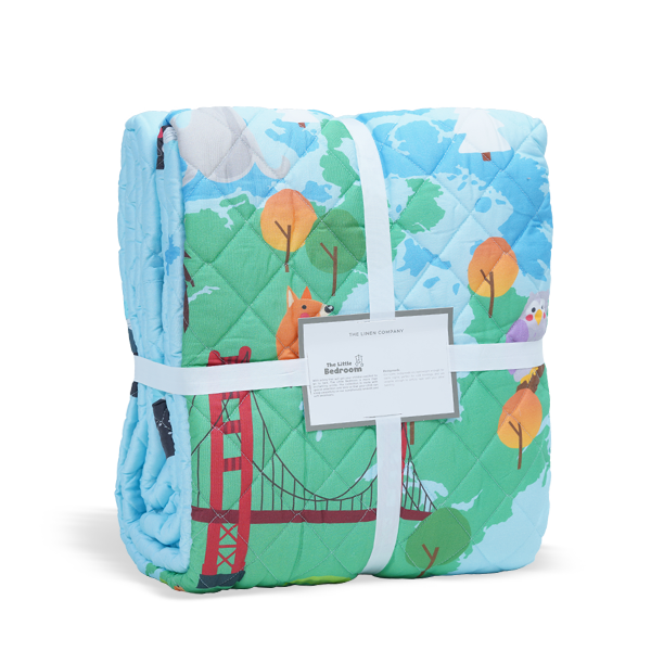 The Linen Company Bed Spreads 66x92 Adventures kids Bedspread
