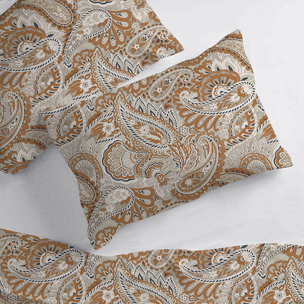 The Linen Company Bedding 20x30 Eva Brown Pillowcases
