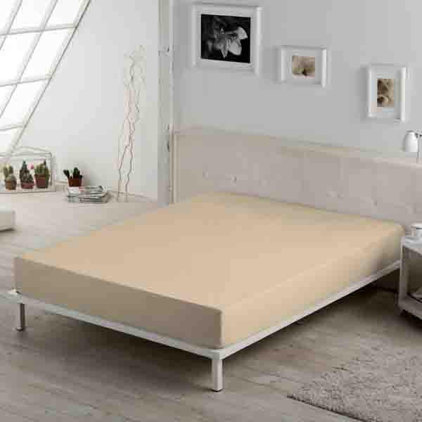 The Linen Company Bedding Fitted Sheet Set / King Taupe Solid Bed Sheet Set