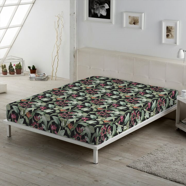 The Linen Company Bedding Fitted Sheet Set / King Venom Garden Bed Sheet Set