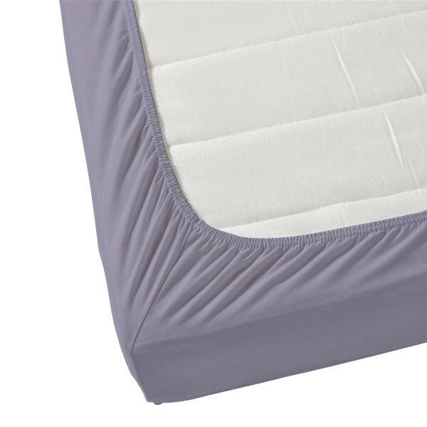 The Linen Company Bedding Fitted Sheet Set / Queen Lavender Solid Bed Sheet Set