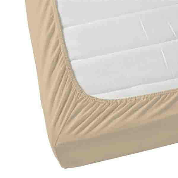 The Linen Company Bedding Fitted Sheet Set / Queen Taupe Solid Bed Sheet Set