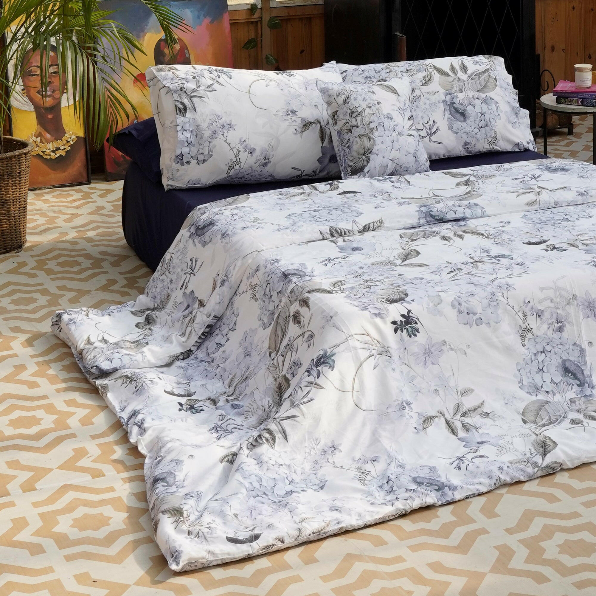 The Linen Company Bedding King Whispers Duvet Cover Set