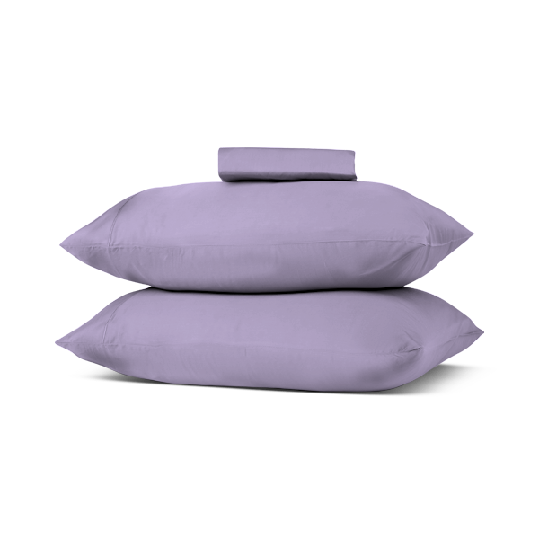 The Linen Company Bedding Lavender Solid Bed Sheet Set