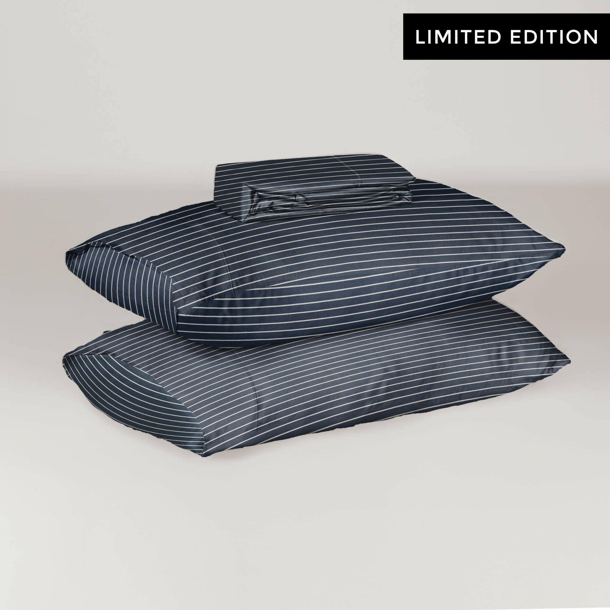 The Linen Company Bedding Night Stripes Bed Sheet Set