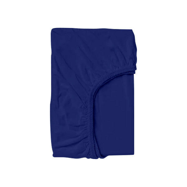 The Linen Company Bedding Royal Blue Solid Bed Sheet Set