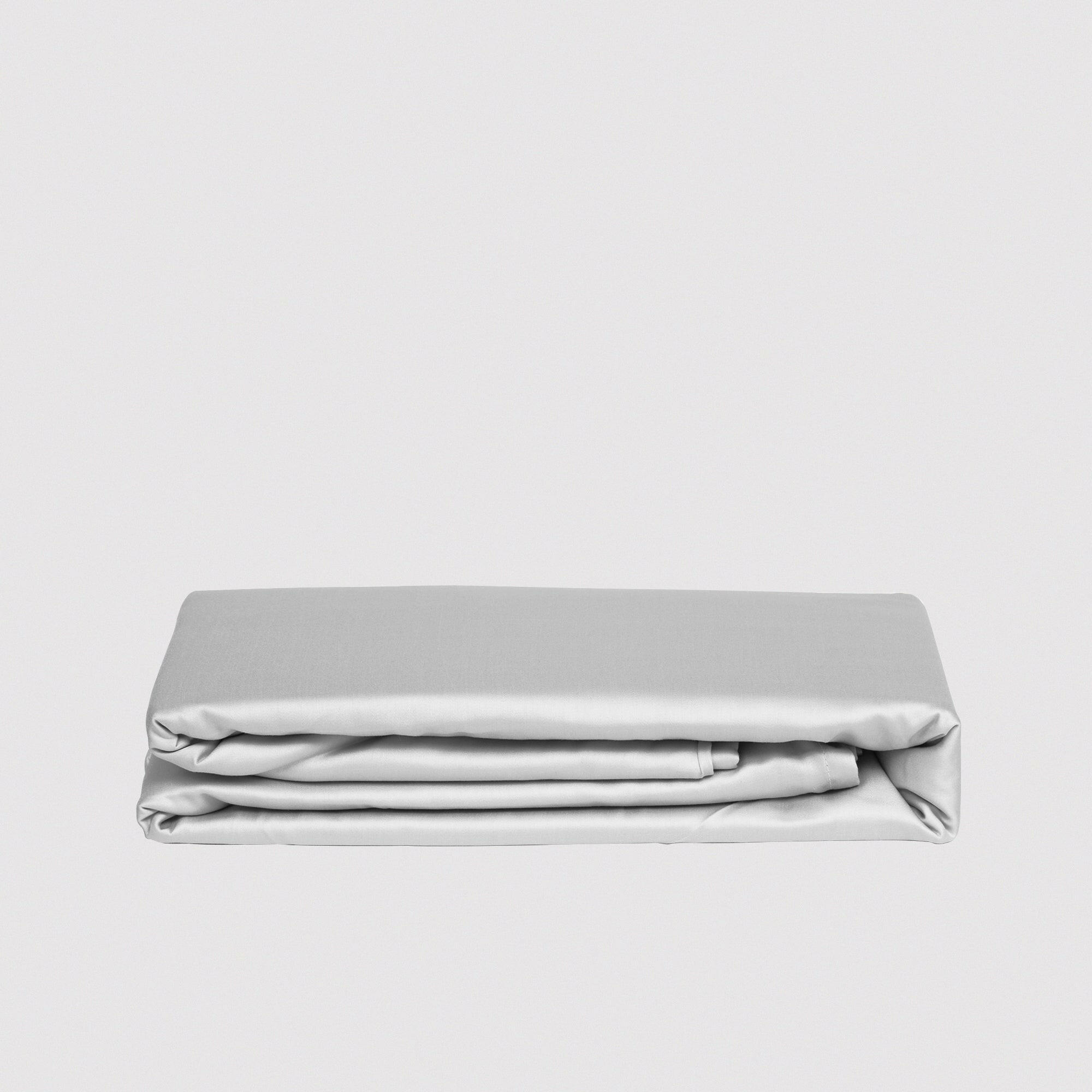 The Linen Company Bedding Silver Grey Microfiber Sheet