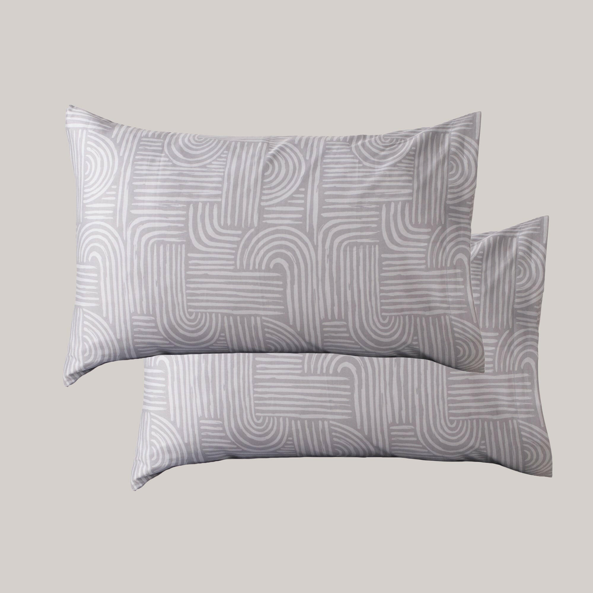 The Linen Company Bedding Standard Swirling Twilight Pillowcases