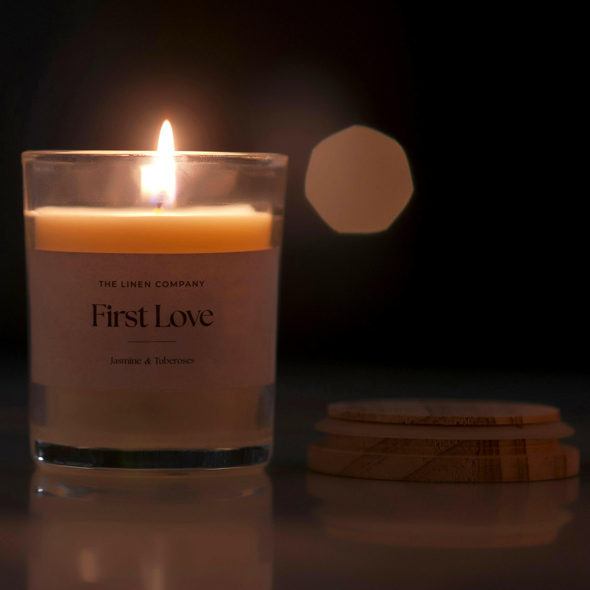 The Linen Company Scented Candle 8 oz. First Love Scented Candle First Love Scented Candle | Accessories | The Linen Company