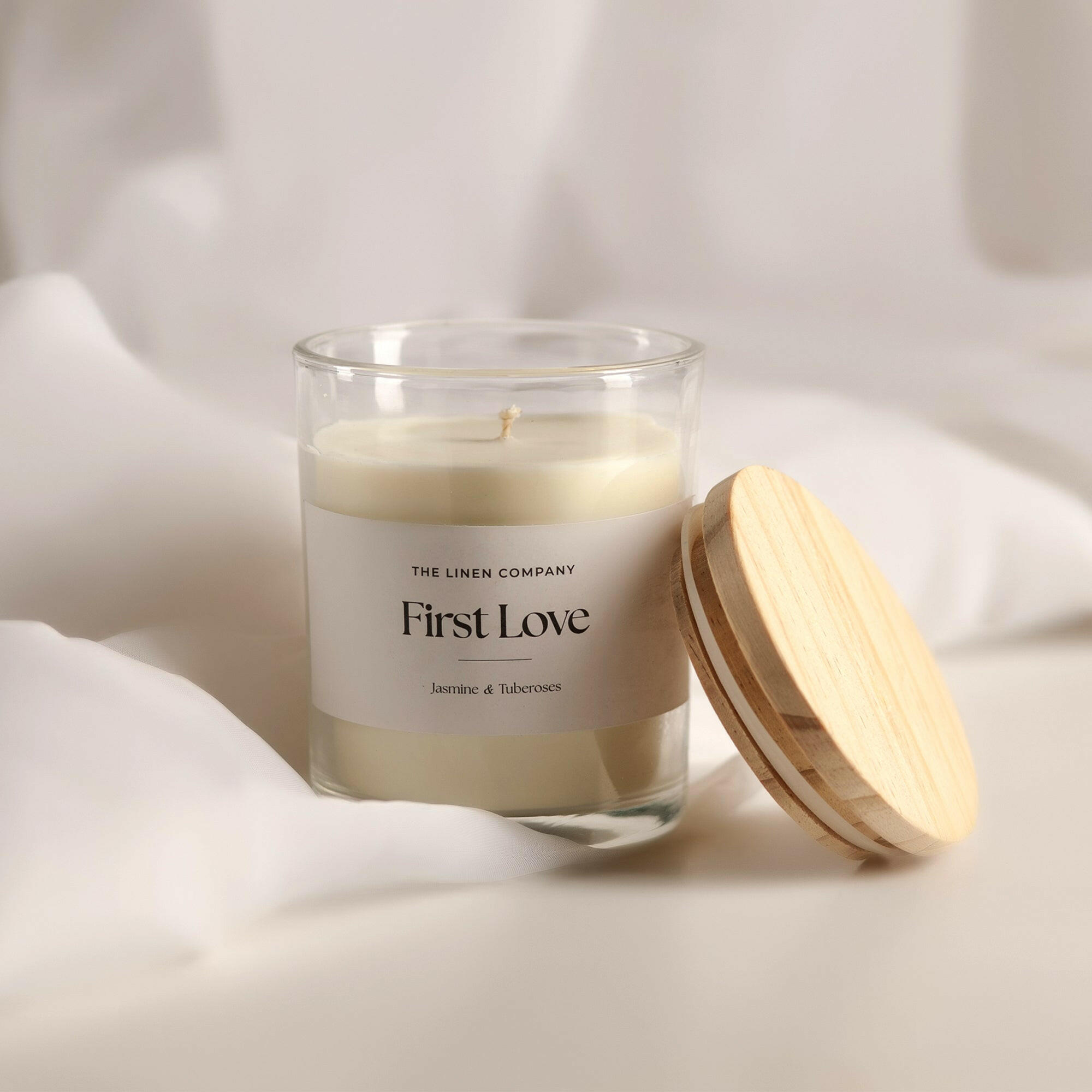 The Linen Company Scented Candle 8 oz. First Love Scented Candle First Love Scented Candle | Accessories | The Linen Company