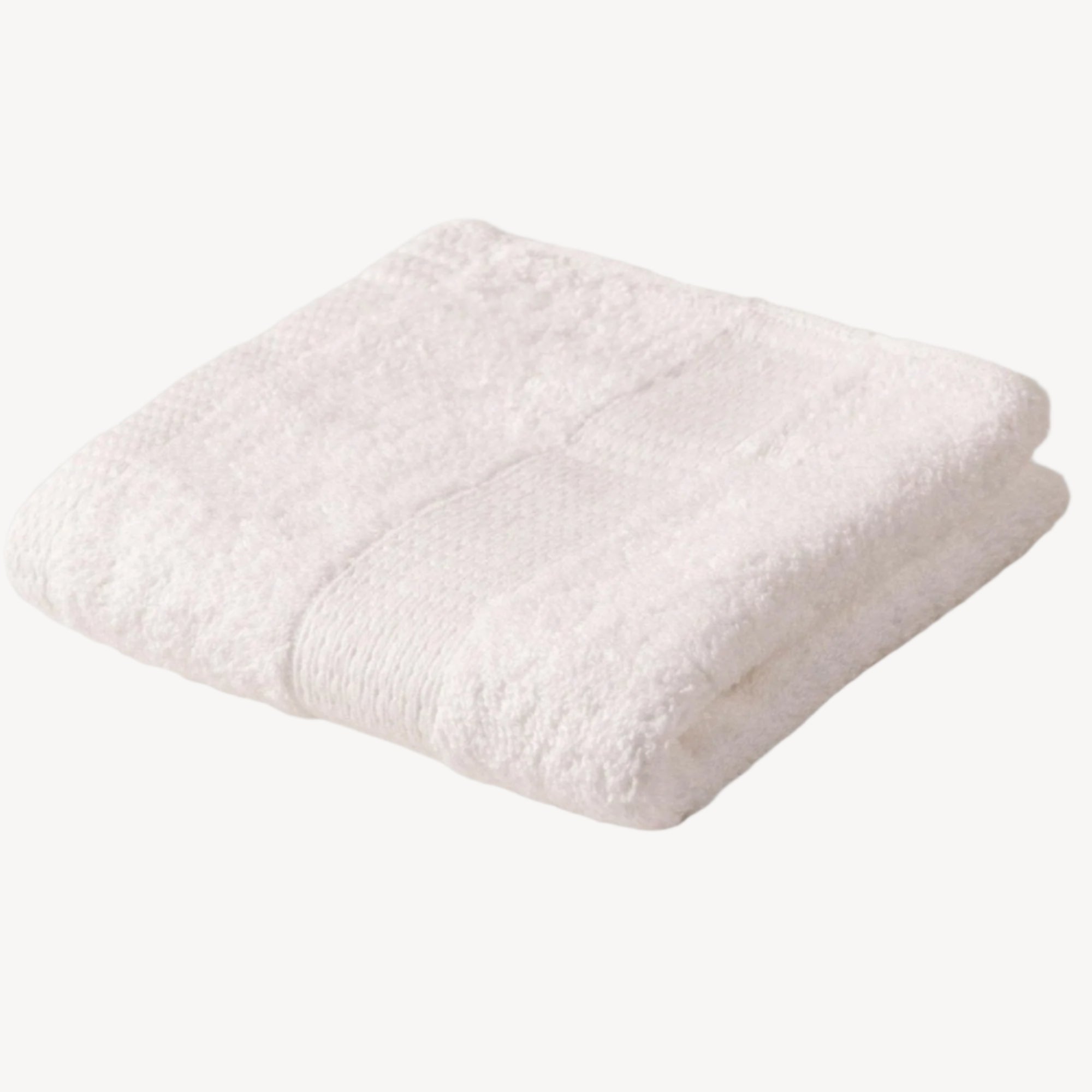 White Dash Striped Hand Towel - THE LINEN COMPANY