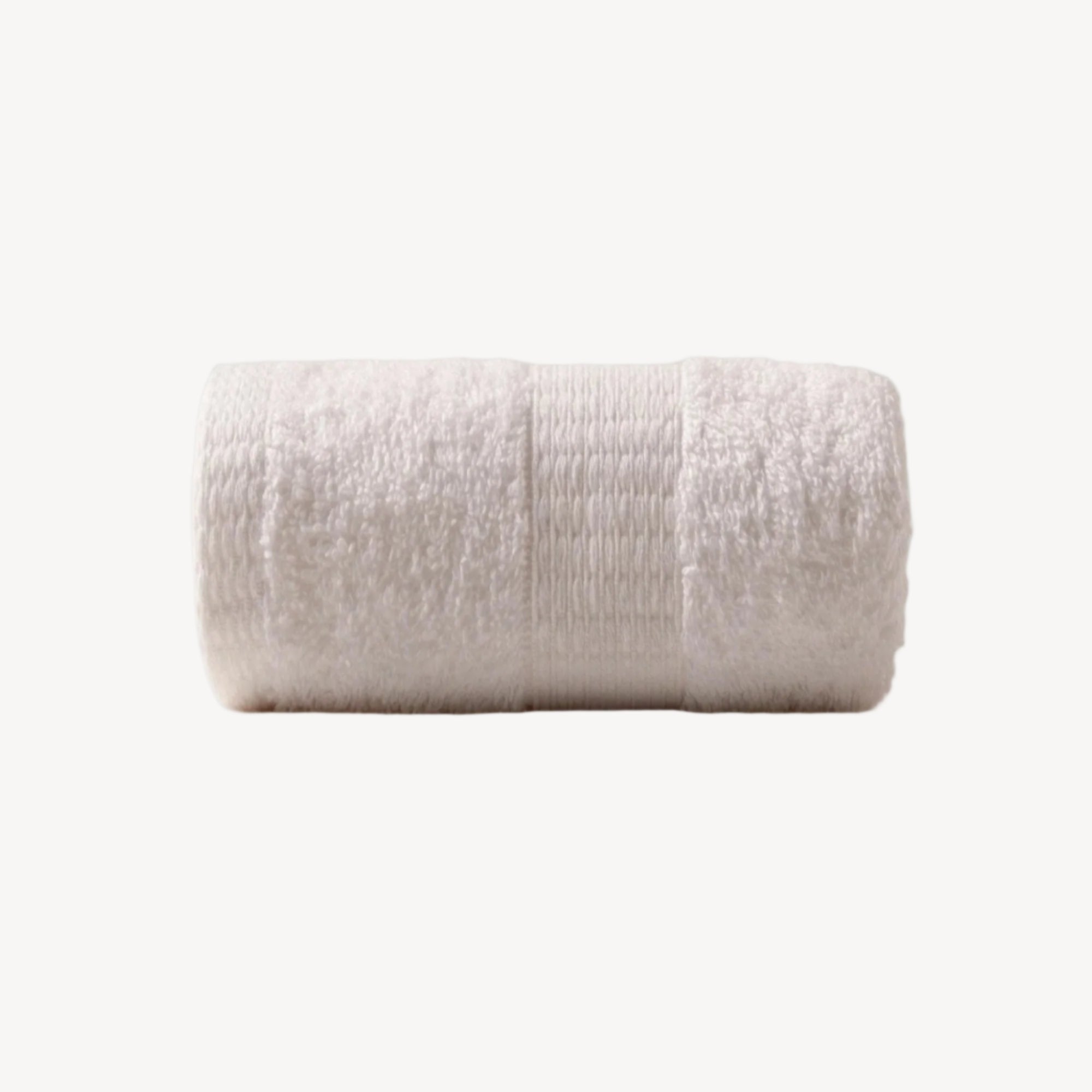 White Dash Striped Hand Towel - THE LINEN COMPANY