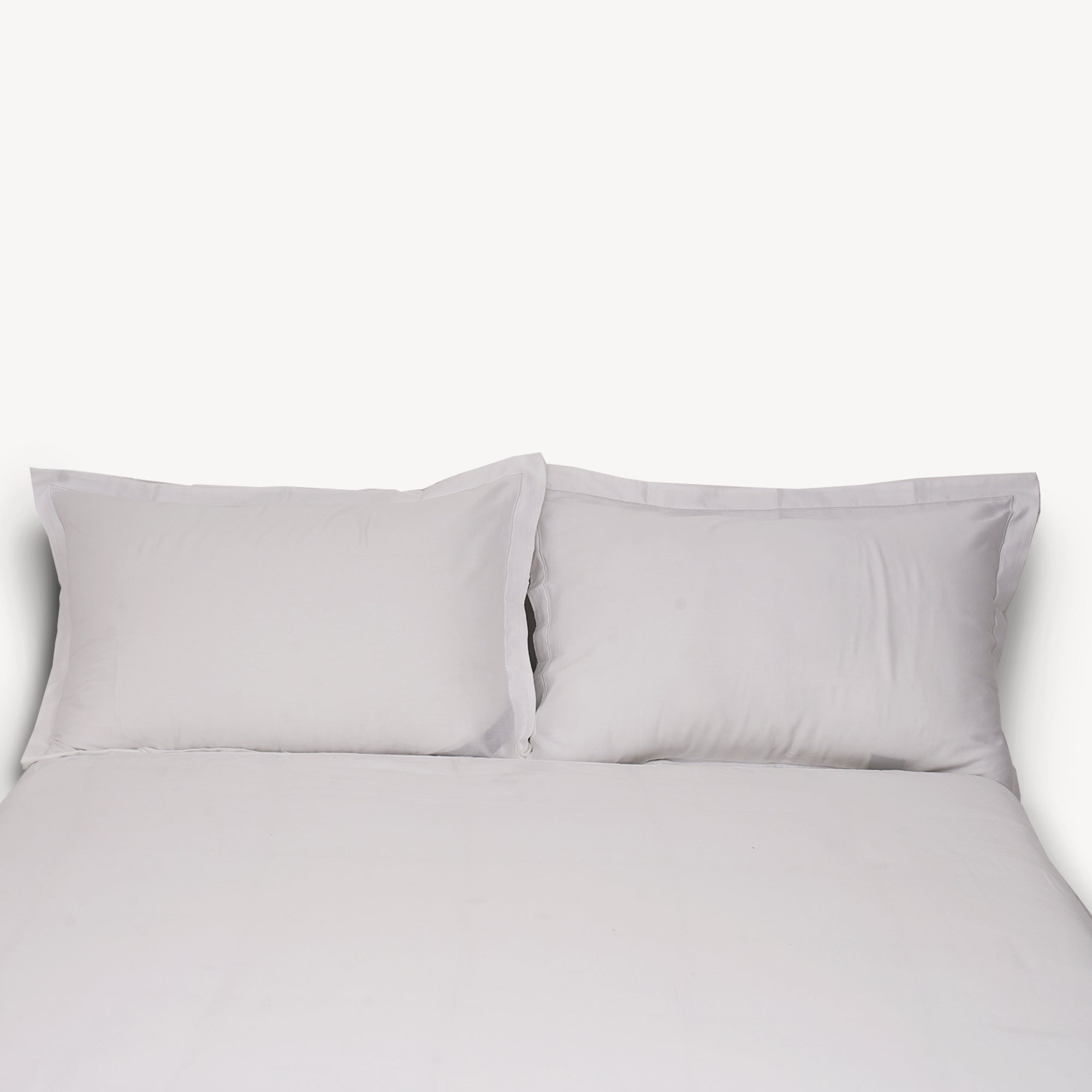 White Solid Bed Sheet Set