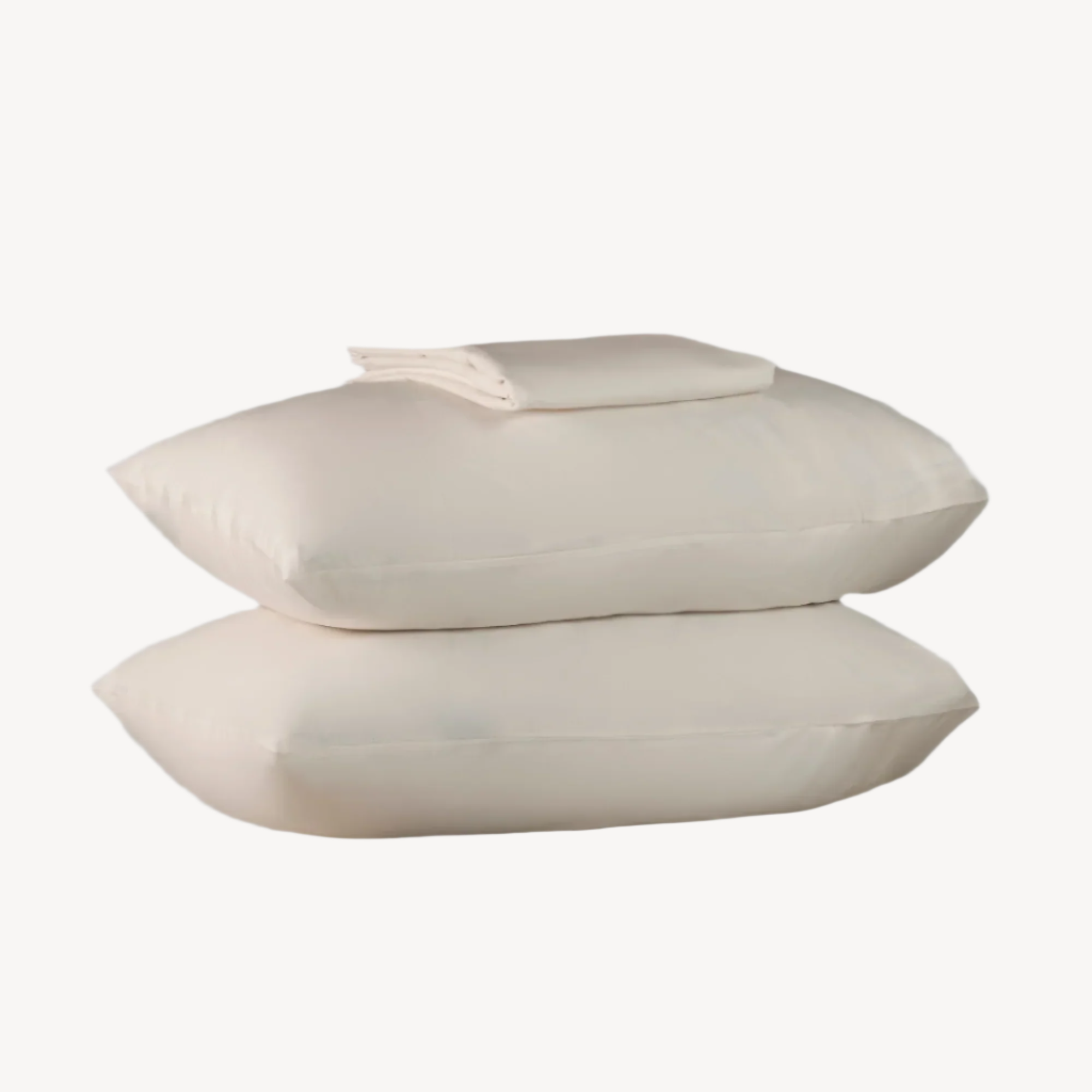 Ivory Tencel Bed Sheet Set-Luxe Edition
