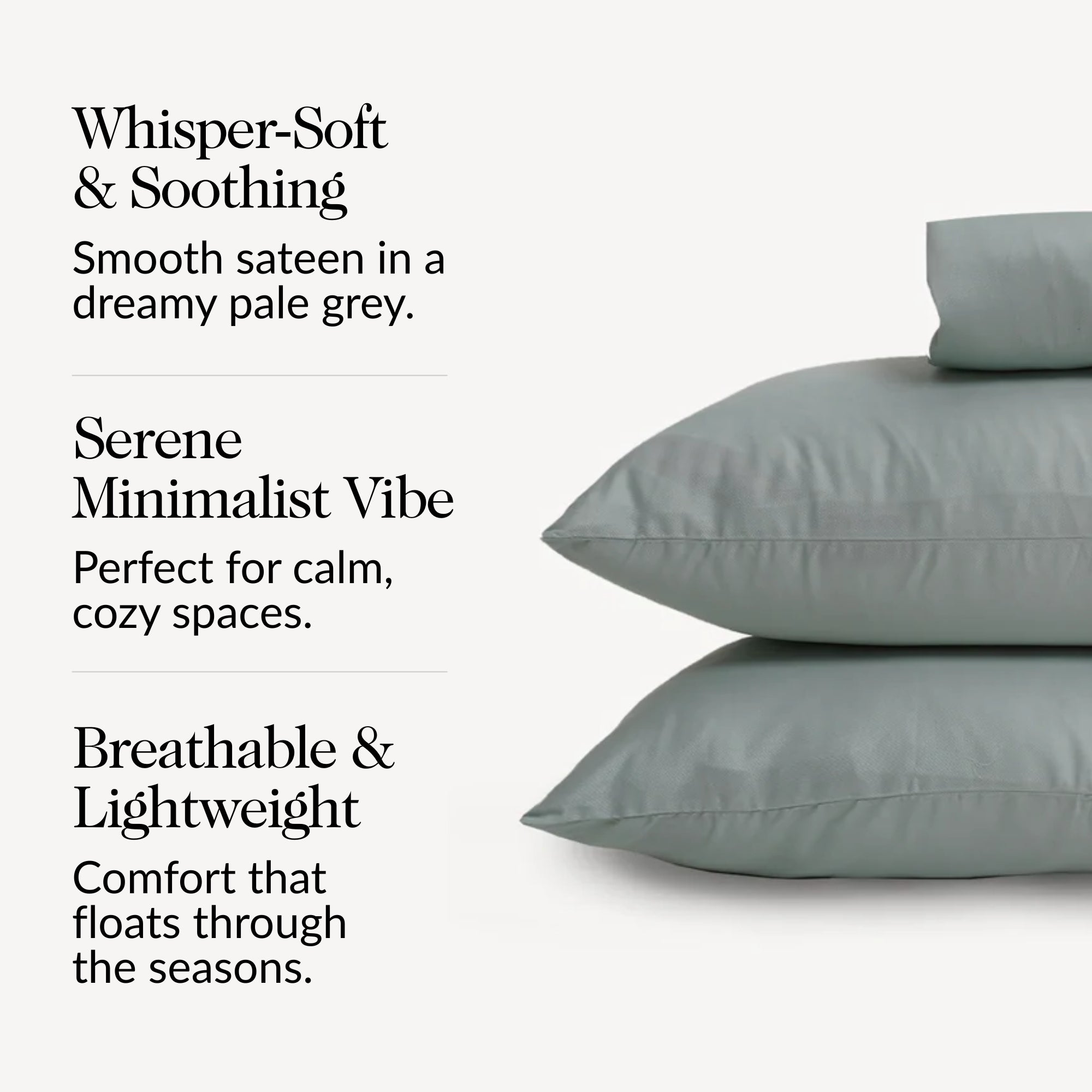 Mist Solid Bed Sheet Set
