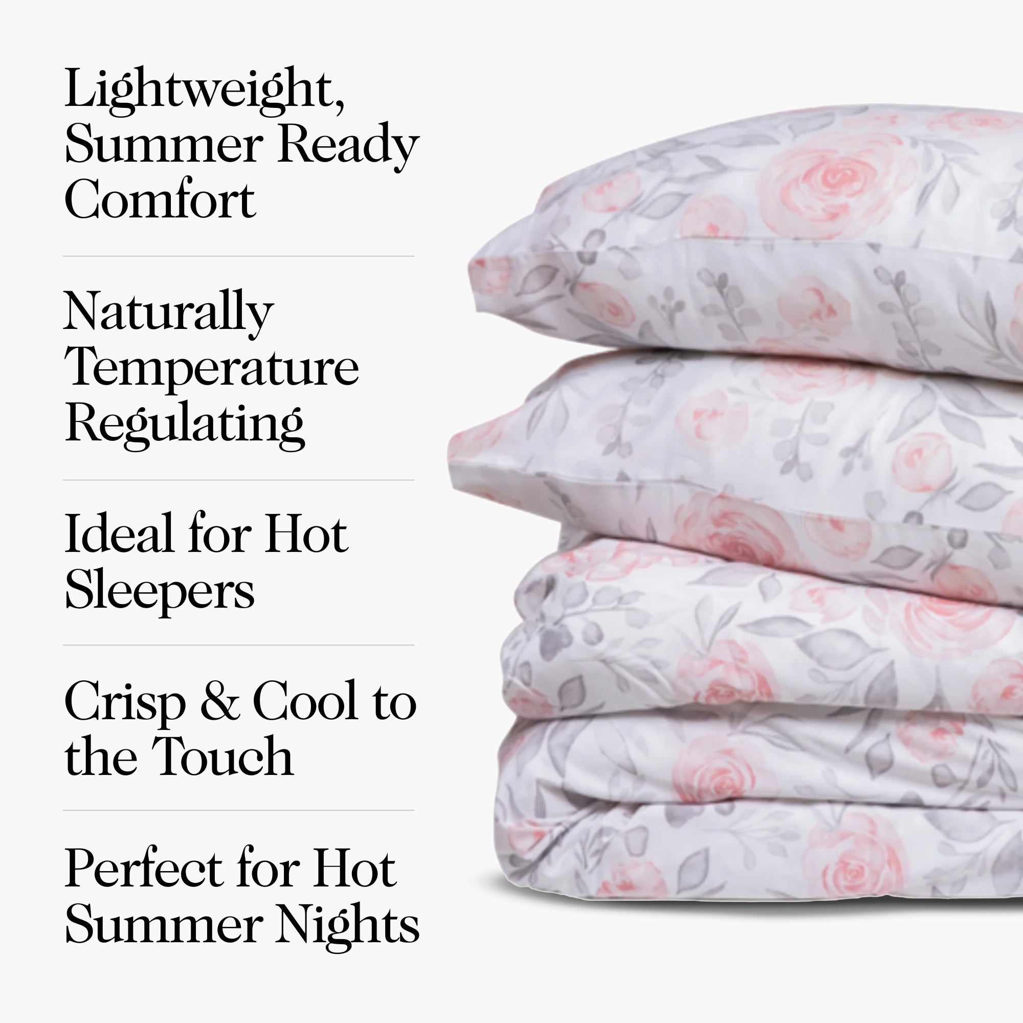 Pink Rose Bed Sheet Set
