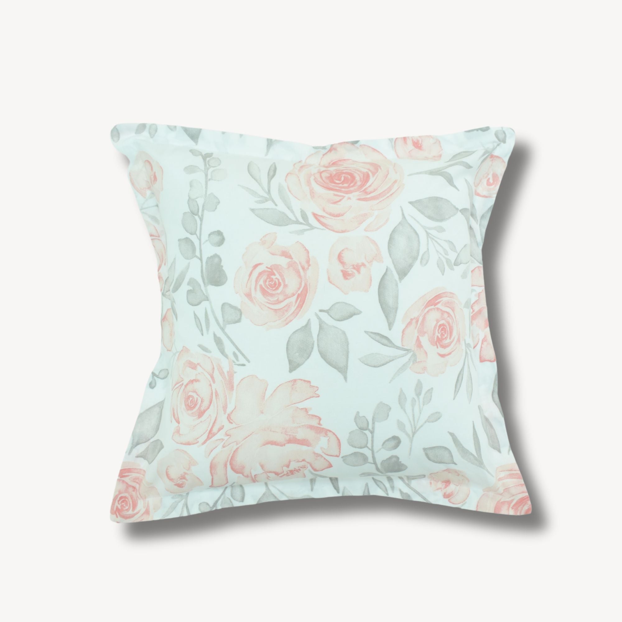 Pink Rose Cushion Cover