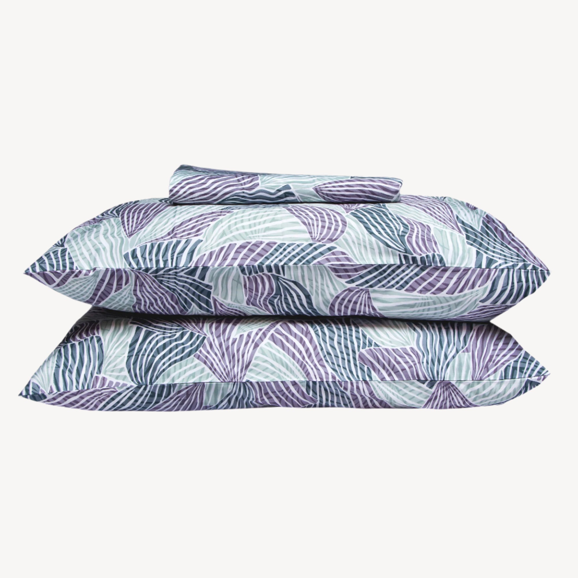 Botanical Stripes Bed Sheet Set