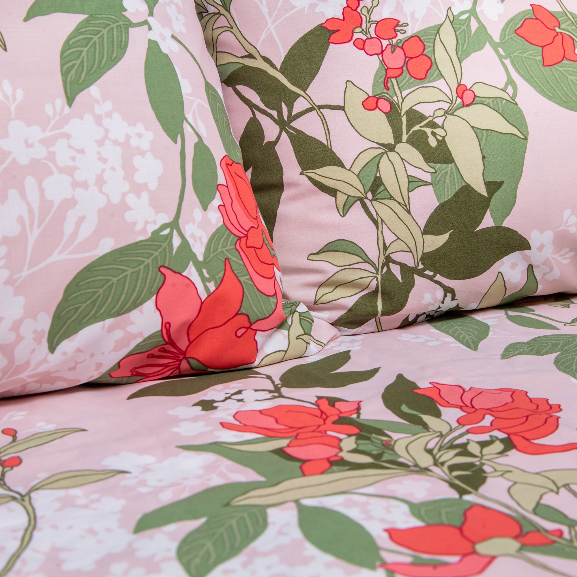Hibiscus Bed Sheet Set