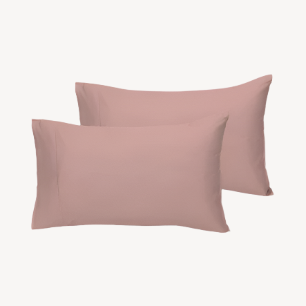 Blossom Pink Solid Pillowcases