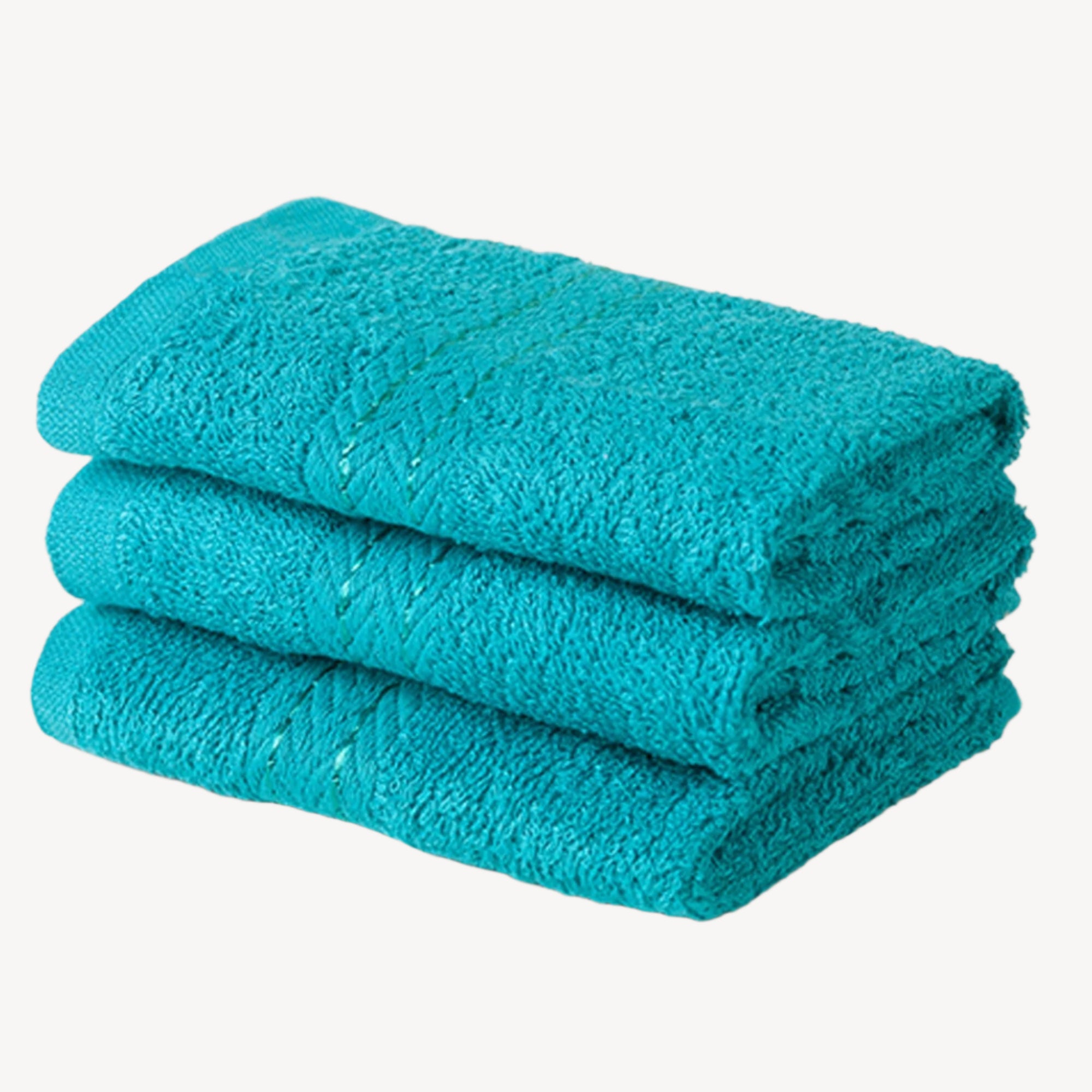 Blue Face Towel - Set of 3 - THE LINEN COMPANY