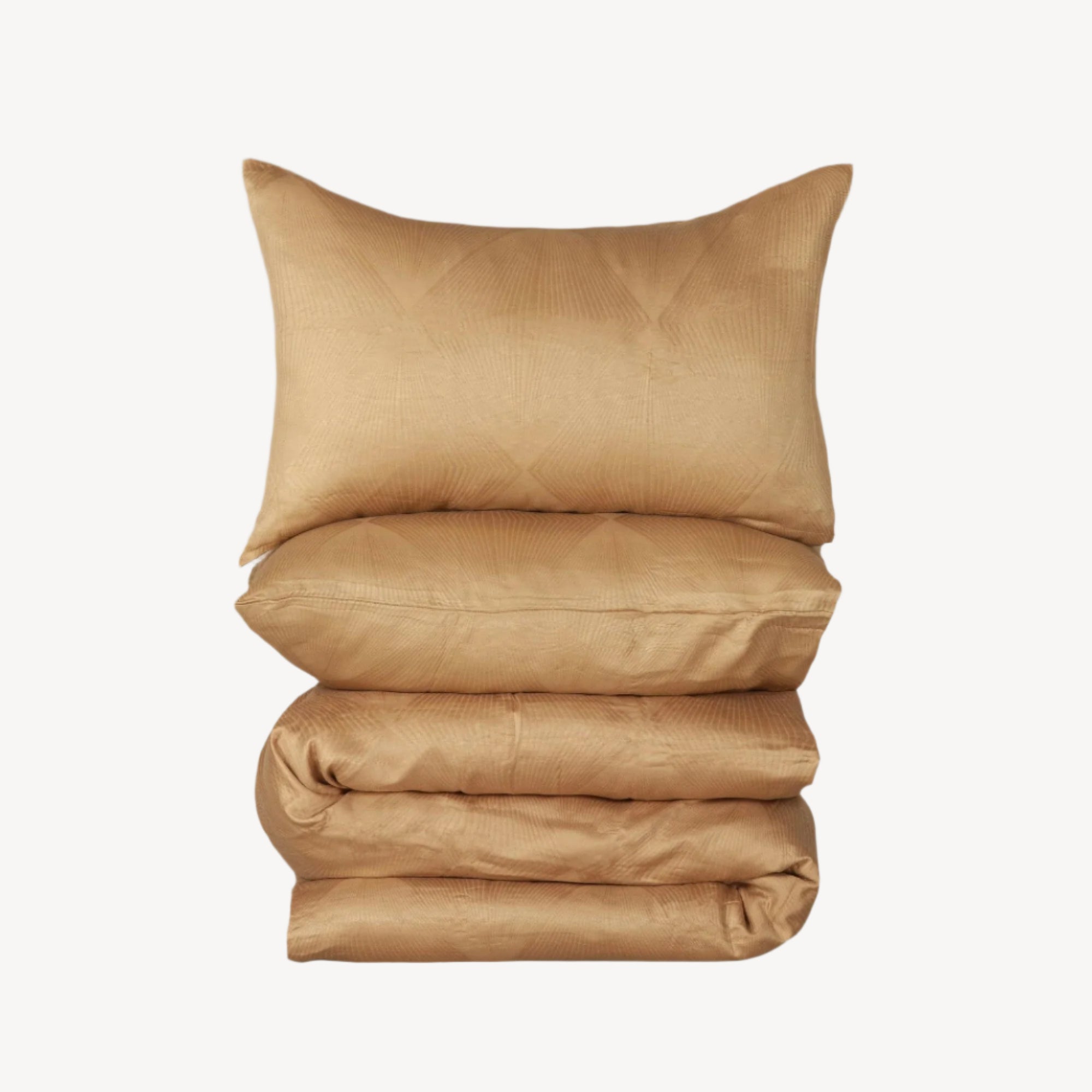 Brass Bedsheet Set - THE LINEN COMPANY