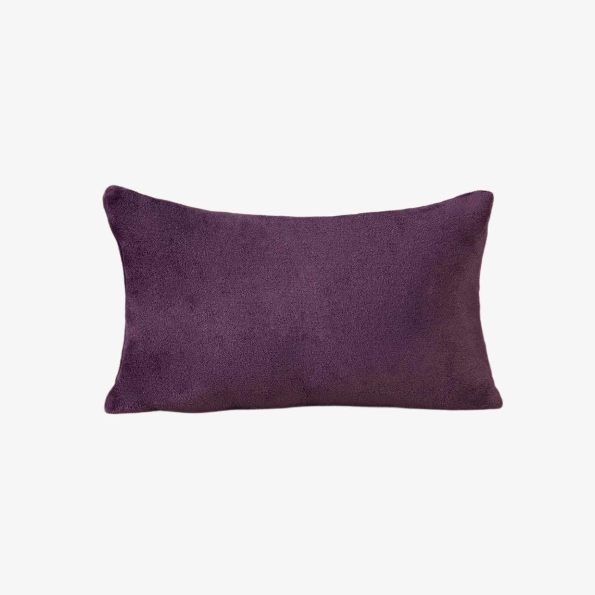 Plum Plush Cushion - THE LINEN COMPANY