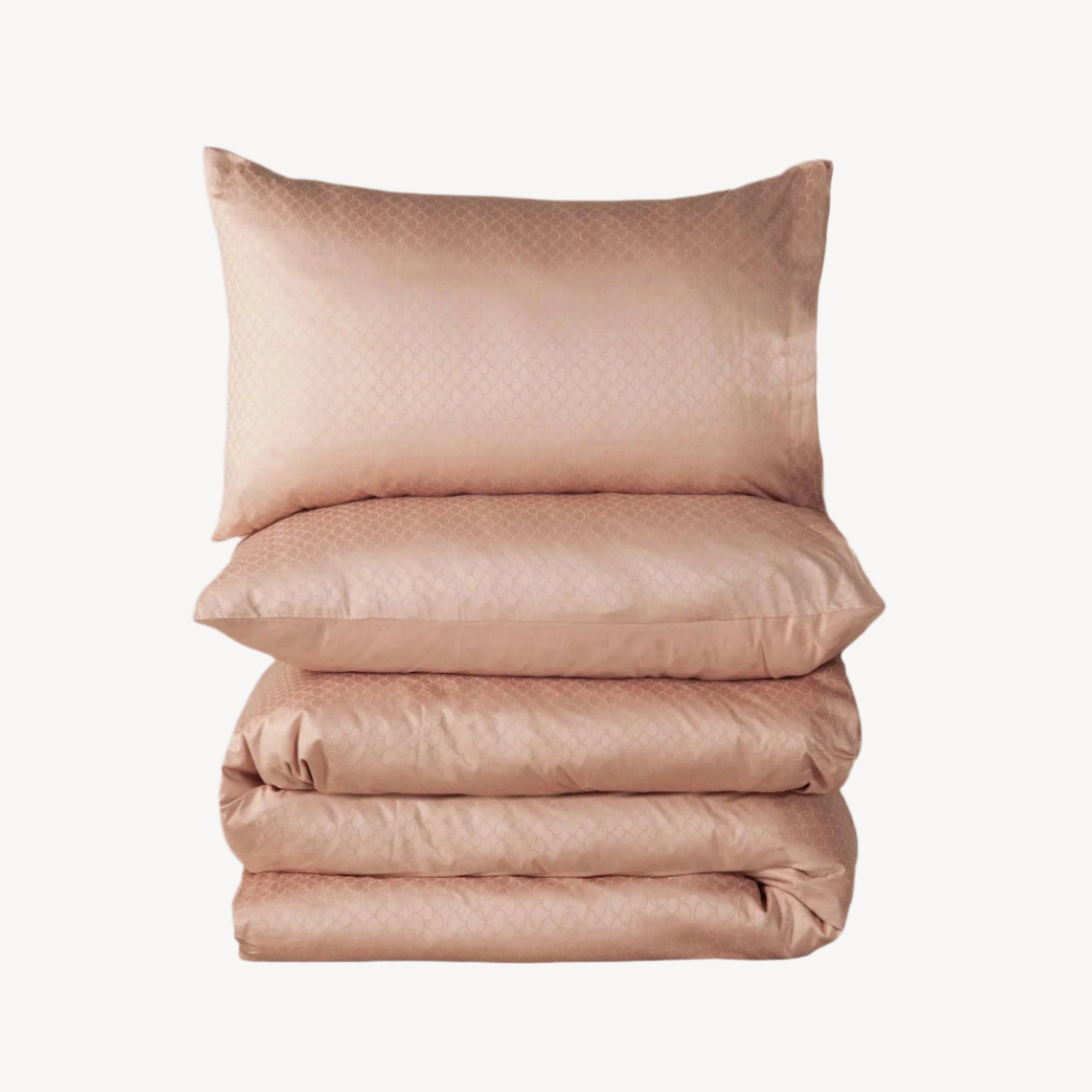 Porcelain Pink Reversible Duvet Cover Set - THE LINEN COMPANY