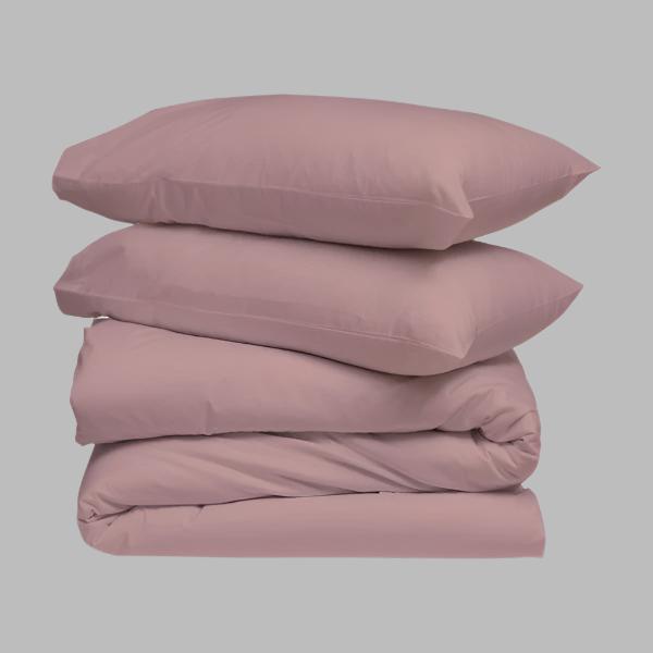 Rose Pink Duvet Cover Set - THE LINEN COMPANY