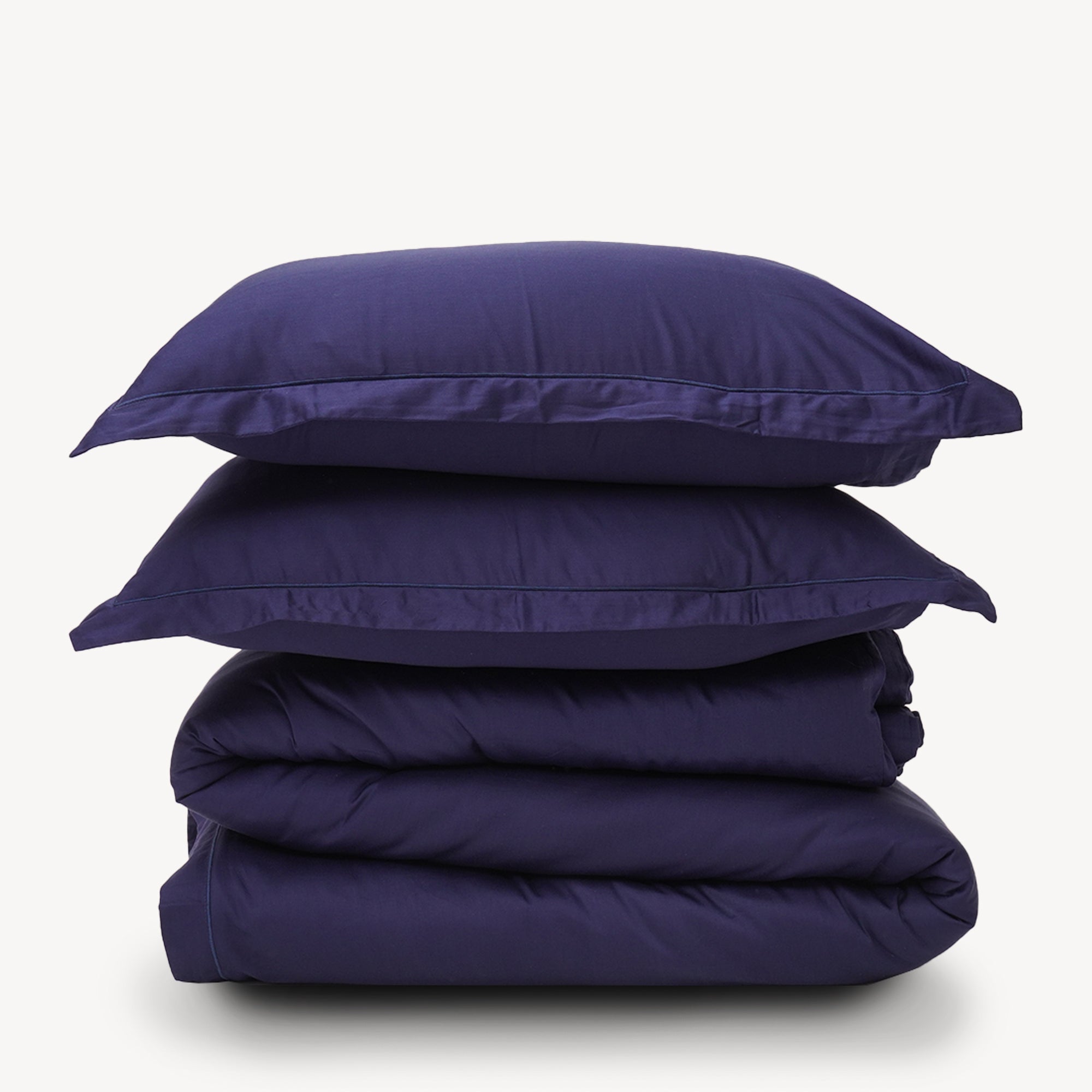 Night Sky Solid Duvet Cover Set