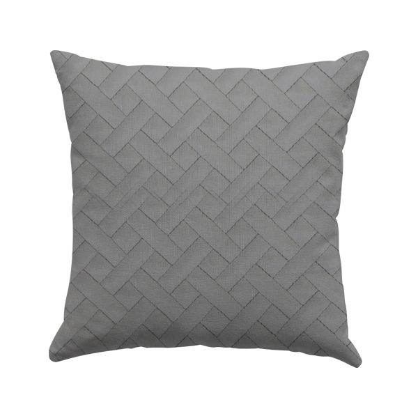 The Linen Company Accessories 16X16 Grey Cushion Cover