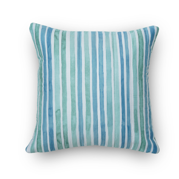 The Linen Company Accessories 16X16 Sea Stripes Cushion Cover