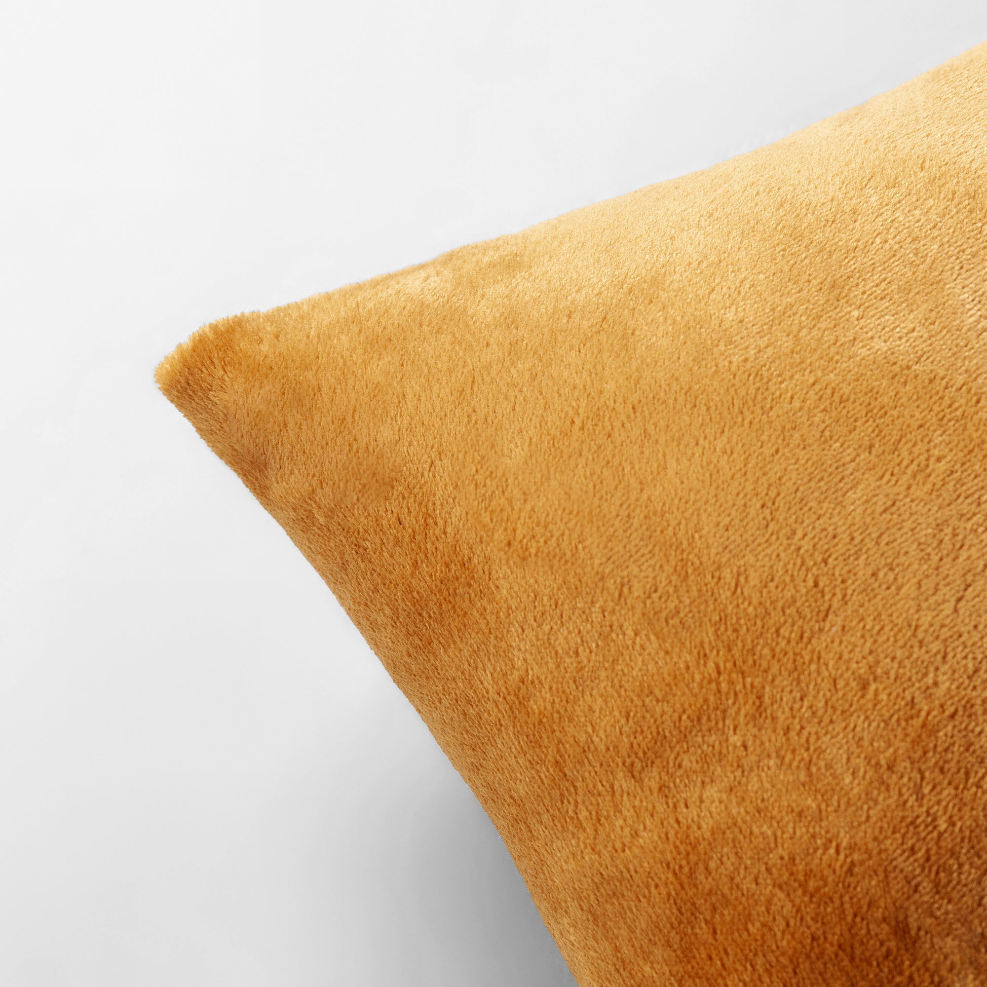 The Linen Company Accessories Camel Plush Cushion