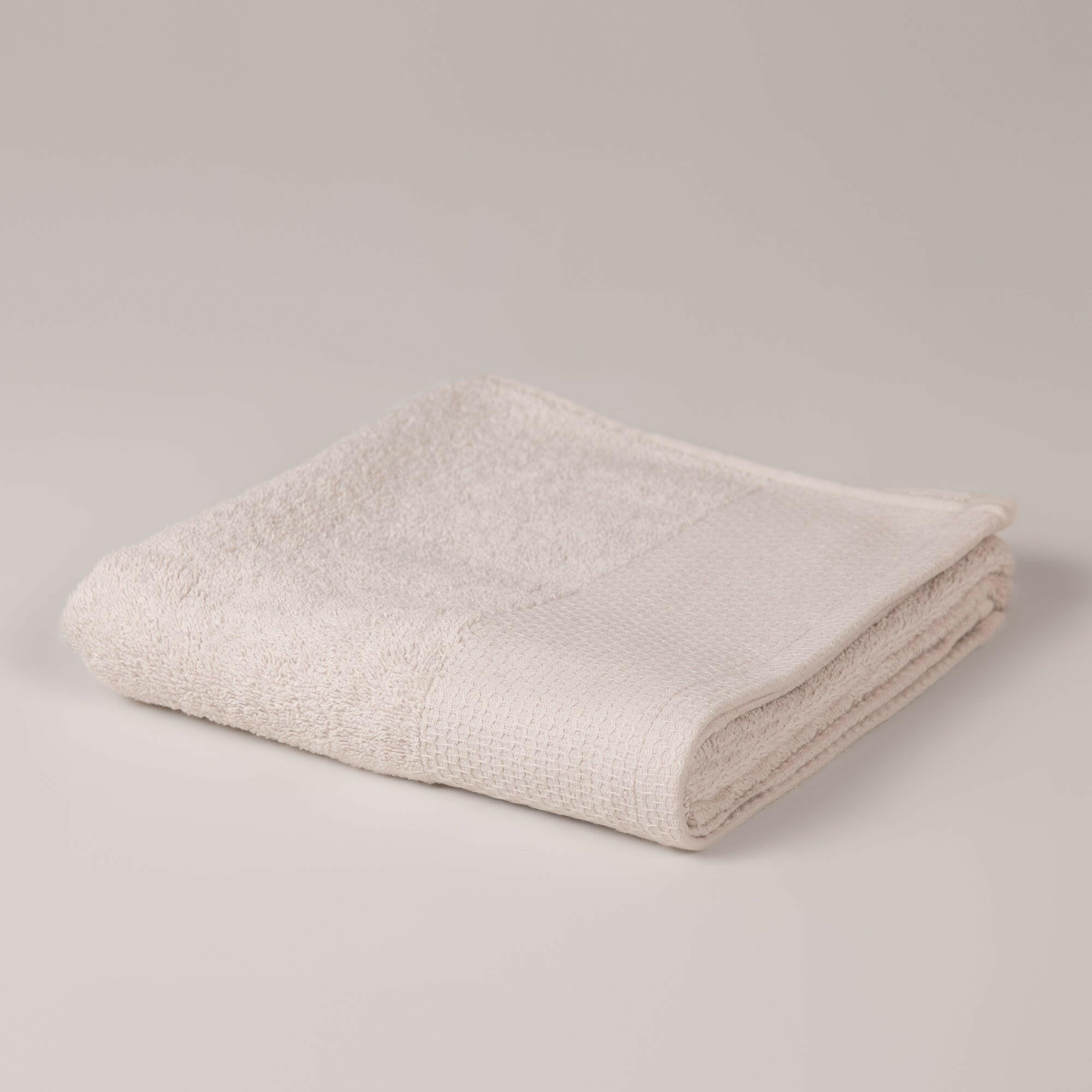 The Linen Company Accessories Hand Beige Pentagonal Hand Towel