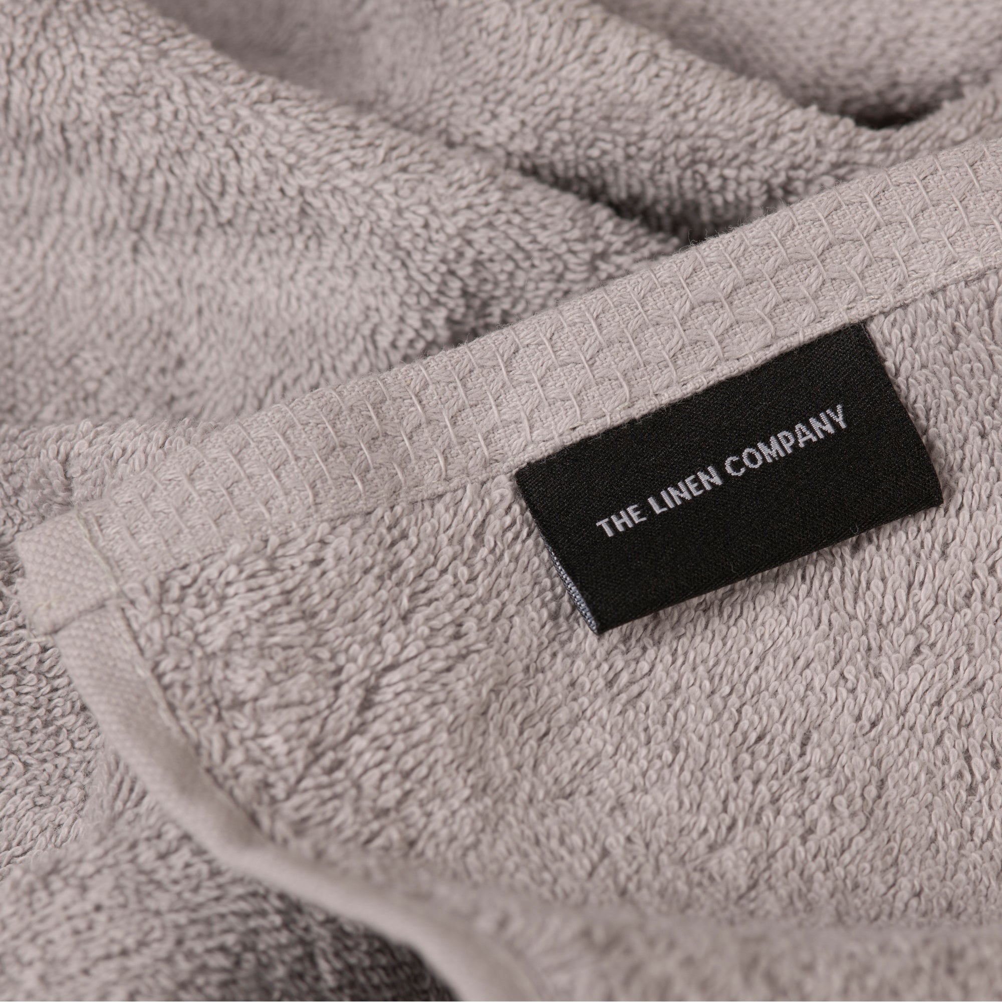The Linen Company Accessories Hand Light Grey Pentagonal Hand Towel