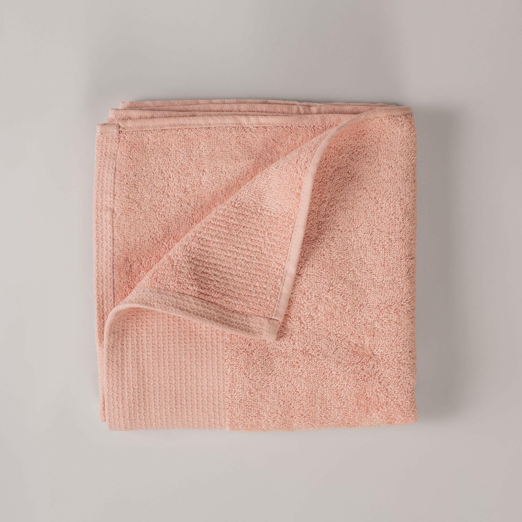 The Linen Company Accessories Hand Powder Pink Pentagonal Hand Towel