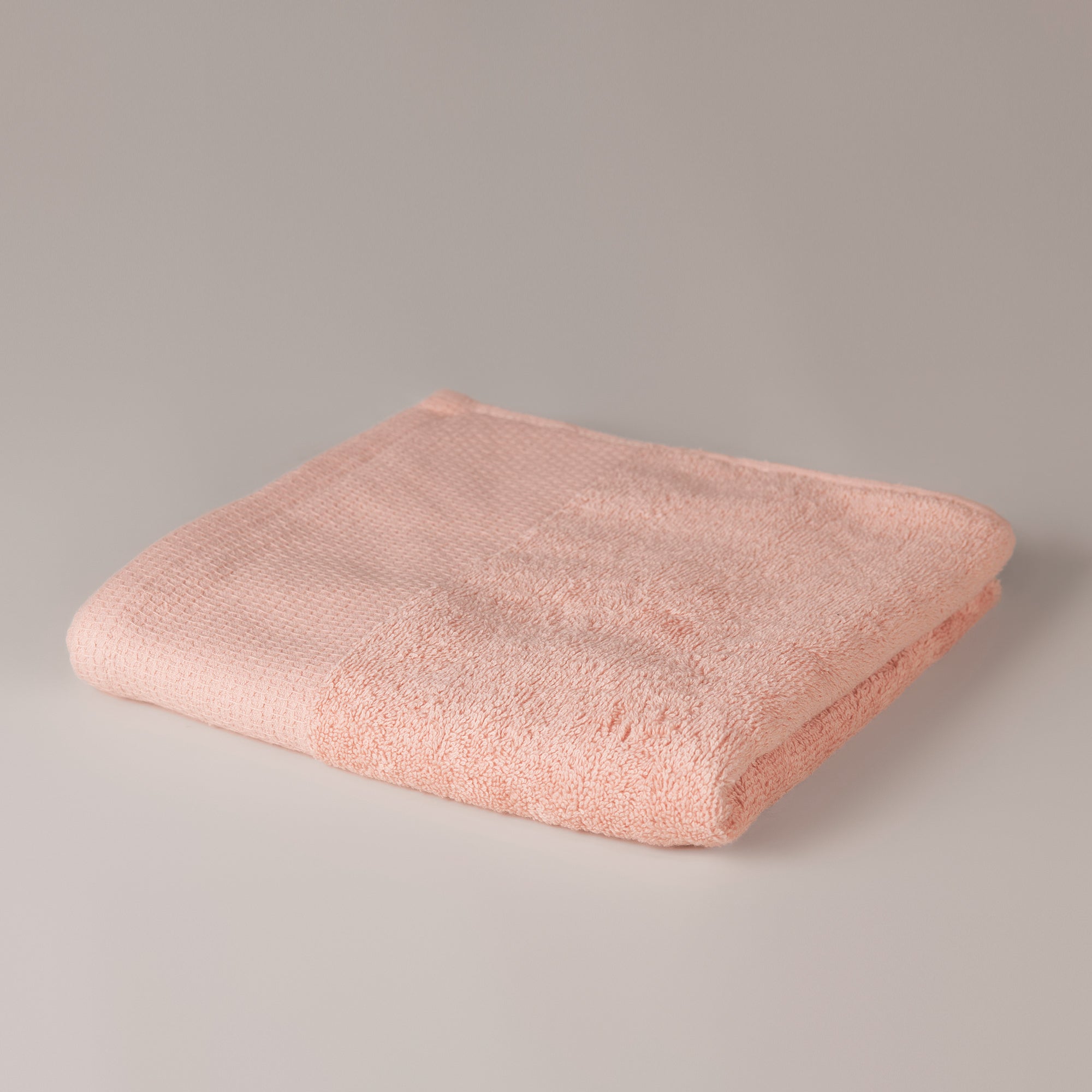 The Linen Company Accessories Hand Powder Pink Pentagonal Hand Towel