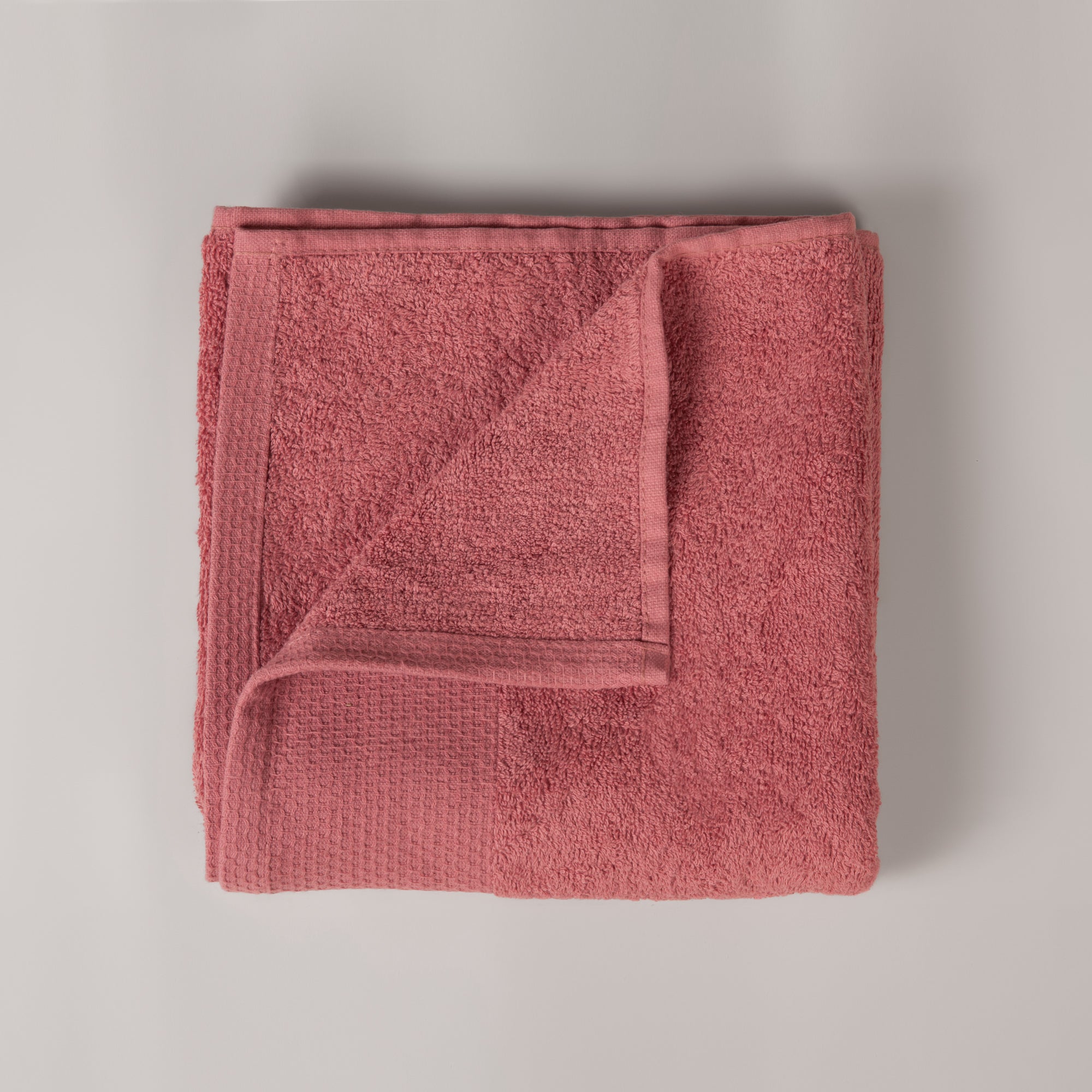 The Linen Company Accessories Hand Tea pink Pentagonal Hand Towel