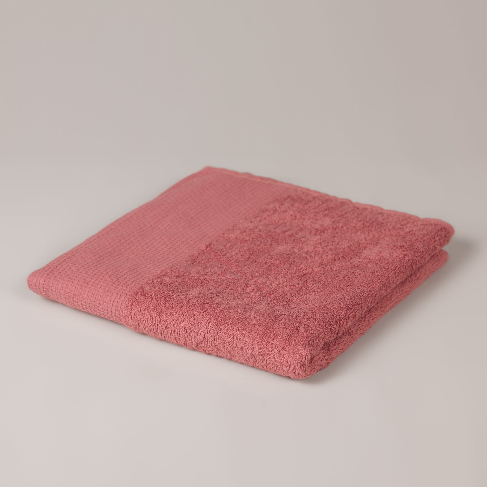 The Linen Company Accessories Hand Tea pink Pentagonal Hand Towel