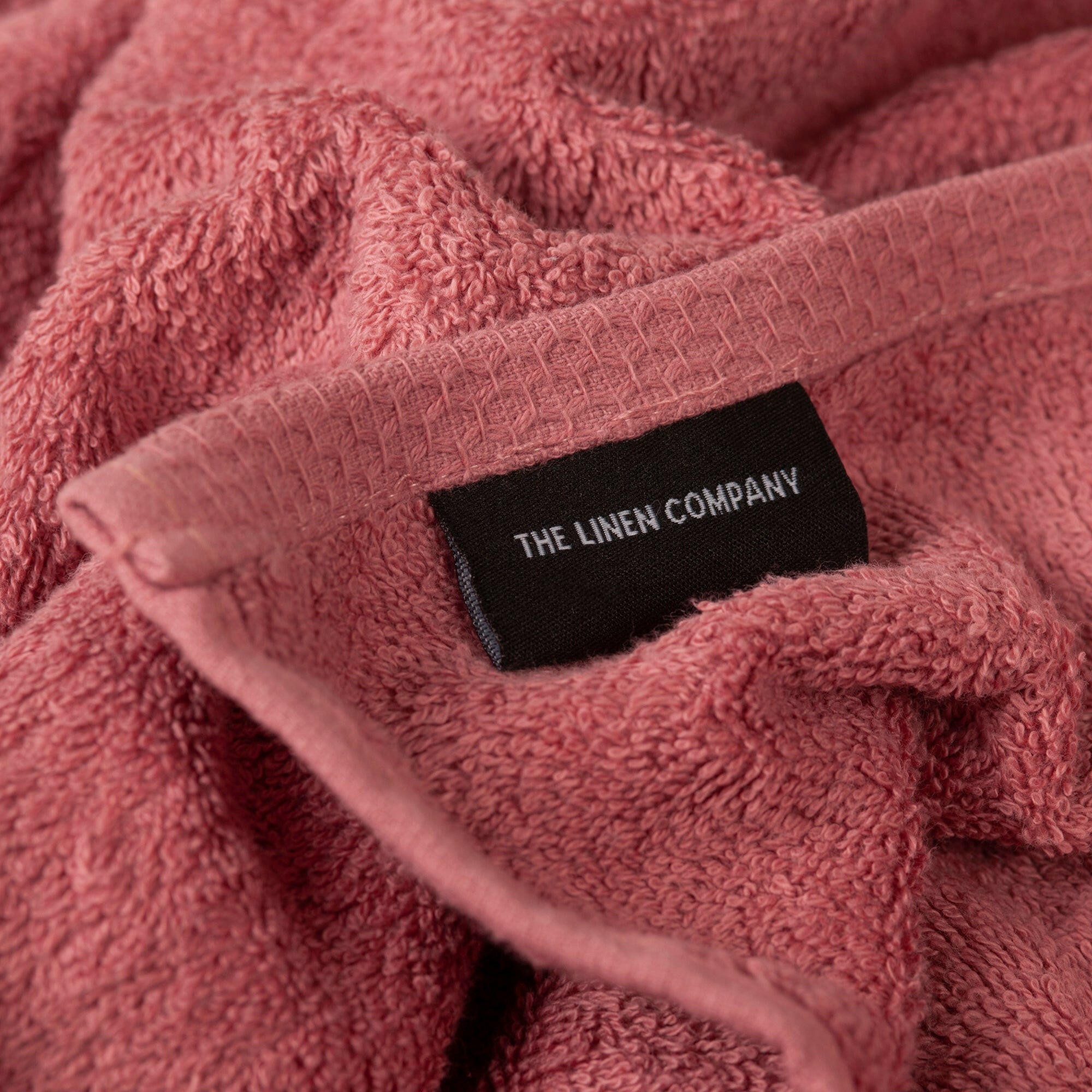 The Linen Company Accessories Hand Tea pink Pentagonal Hand Towel